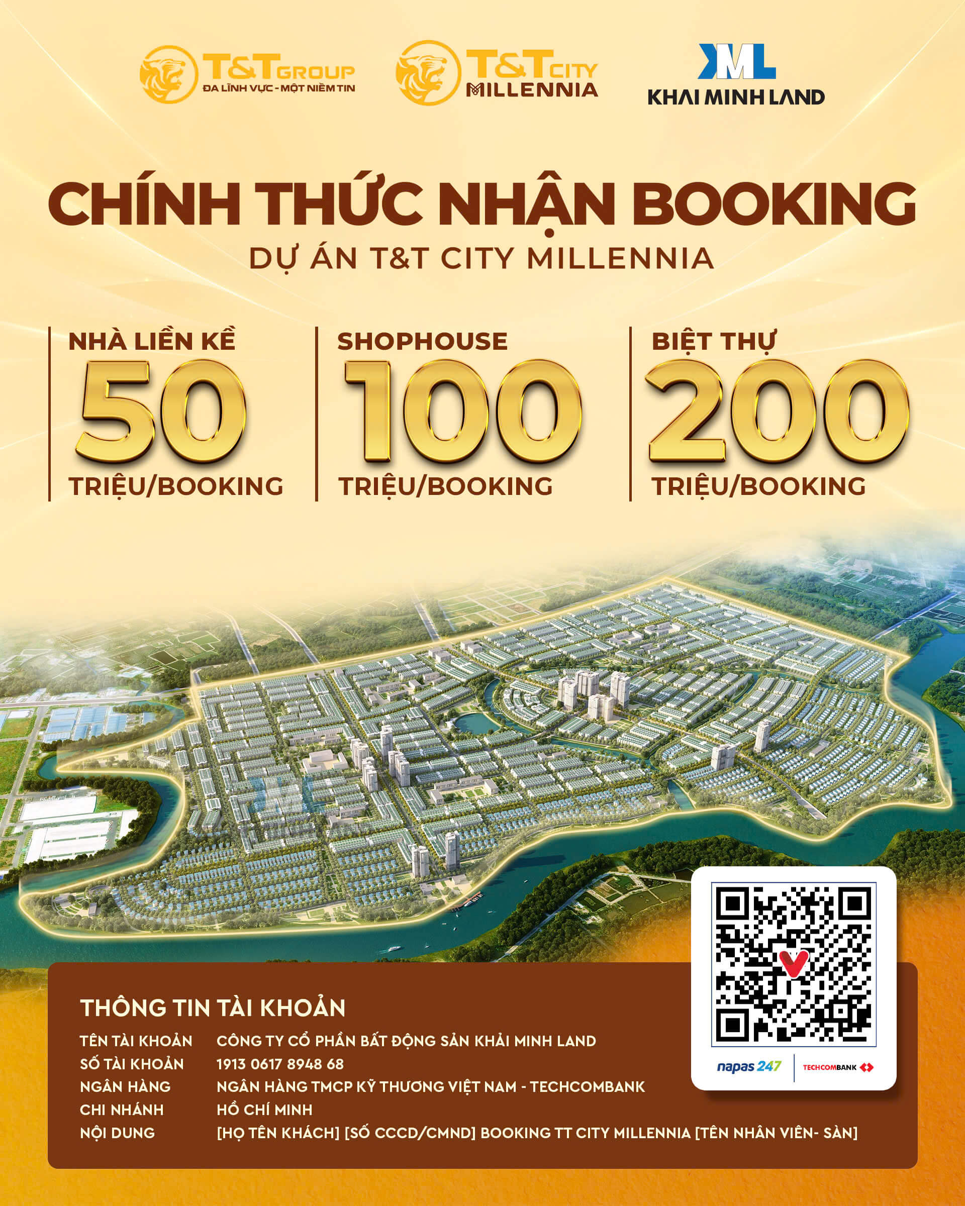T&T City Millennia - Thành phố thiên niên kỷ NHAN BOOKING