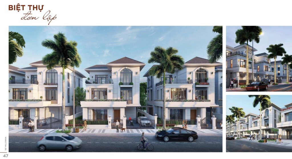 T&T City Millennia - Thành phố thiên niên kỷ biet thu don lap 1