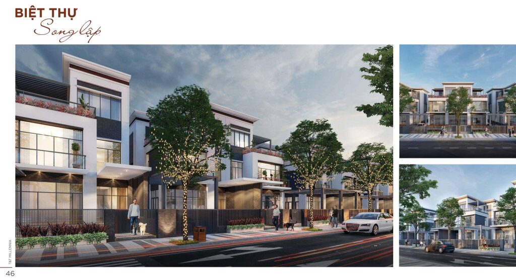 T&T City Millennia - Thành phố thiên niên kỷ biet thu song lap 1