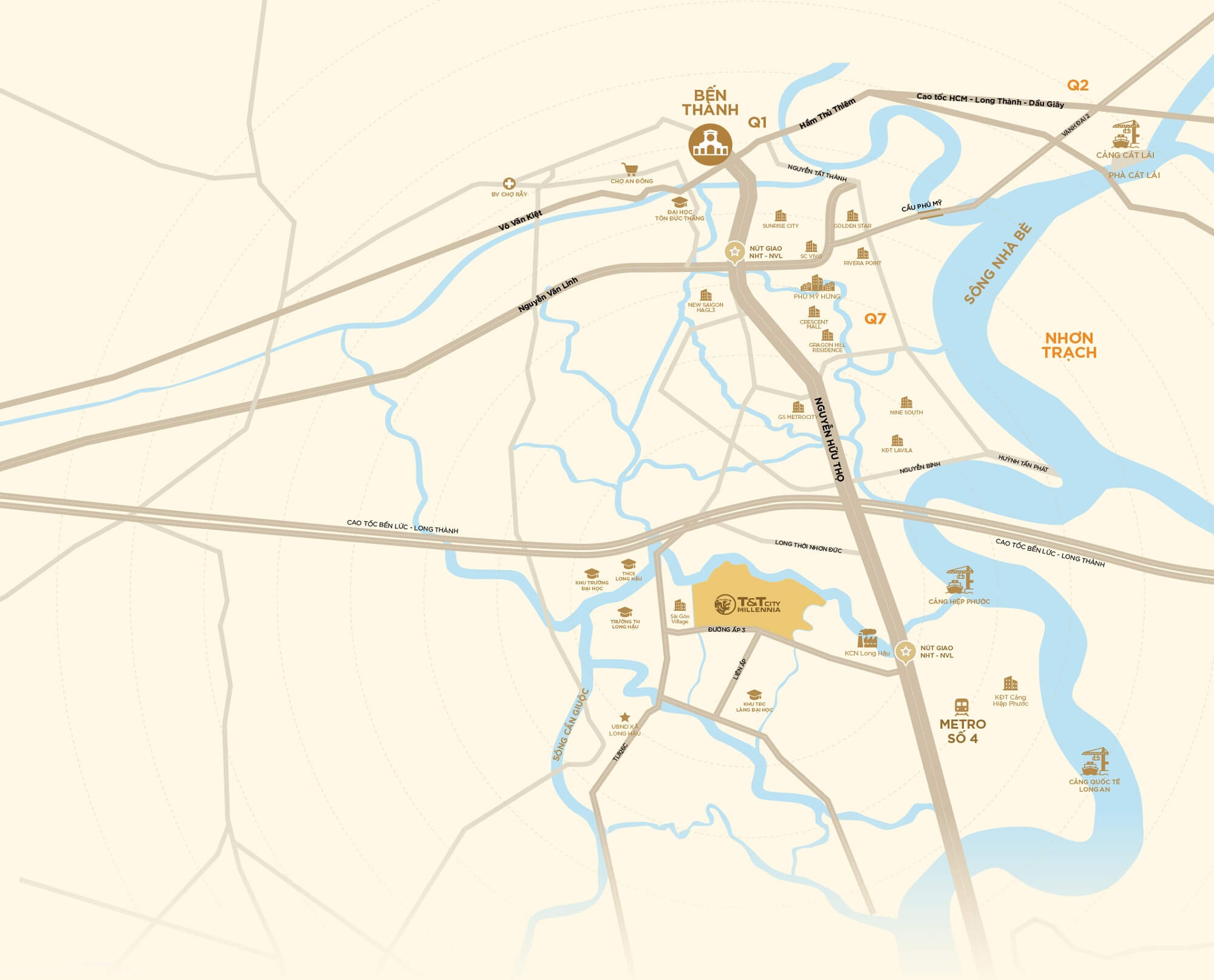 T&T City Millennia - Thành phố thiên niên kỷ vi tri ttcity millennia